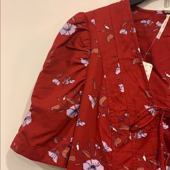 NWT Free People Adelle Floral Printed Tunic Dress - Picture 7 of 10